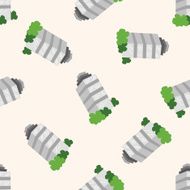 Building house cartoon seamless pattern background N8