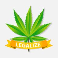 Abstract Cannabis Background Vector Illustration N3