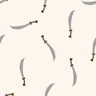 weapon cartoon seamless pattern background N6