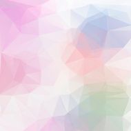 Abstract geometric polygonal background in romantic