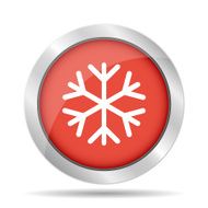 Snowflake flat icon N5