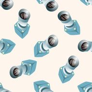 camera cartoon seamless pattern background N26