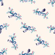 Amusement park facilities cartoon seamless pattern background N68