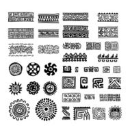 Ethnic handmade ornament for your design N6