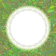 Decorative background with leaves N2