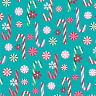 Christmas candy pattern
