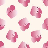 kitchenware oven mitts cartoon seamless pattern background N3