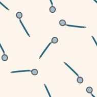 dentist tools cartoon seamless pattern background N4