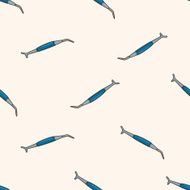 dentist tools cartoon seamless pattern background N5