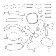 Set of frames and arrows
