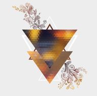Abstract vector template design N9