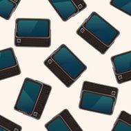 computer cartoon seamless pattern background N17