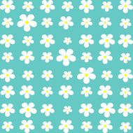 Seamless flower pattern Vector illustration N5