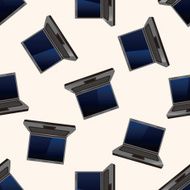 computer cartoon seamless pattern background N20