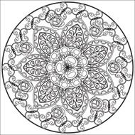 Mandala Pattern N132