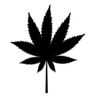 Abstract Cannabis Background Vector Illustration N23