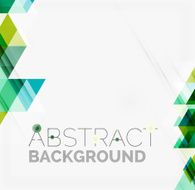 Abstract geometric background Modern overlapping triangles N494