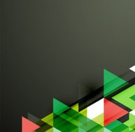 Abstract geometric background Modern overlapping triangles N499
