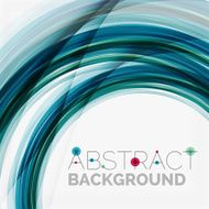Blue wave abstract background N19