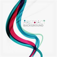 Blue wave abstract background N20