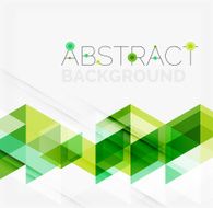 Abstract geometric background Modern overlapping triangles N528