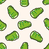 bug cartoon seamless pattern background N14
