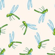 bug cartoon seamless pattern background N15
