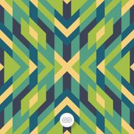 Seamless mosaic pattern Geometric background N7