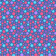 Seamless festive background from circles Vector Illustration N3