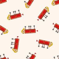 magic cartoon seamless pattern background N2