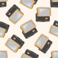 computer cartoon seamless pattern background N23