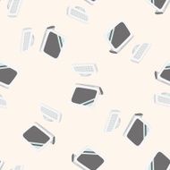 computer cartoon seamless pattern background N26