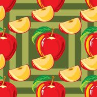 seamless pattern from apples N3