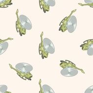 transportation Helicopters cartoon seamless pattern background N3