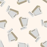 video game consoles cartoon seamless pattern background