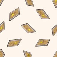 Amusement park facilities cartoon seamless pattern background N91