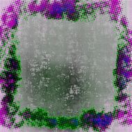 grunge brown background frame
