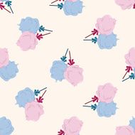 candy cartoon seamless pattern background N14