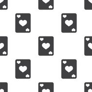 poker vector seamless pattern