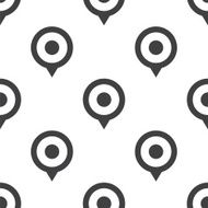 map pin vector seamless pattern