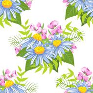 Seamless floral background N261