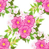 Seamless floral background N262