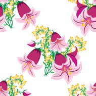 Seamless floral background N263