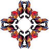 asian ornament N5