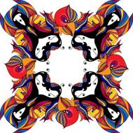 asian ornament N7