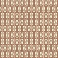 Leaflets seamless pattern