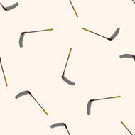 gardening shovel cartoon seamless pattern background N17