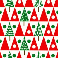 seamless vector Christmas pattern N6