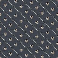 Seamless metallic rivets diamonds pattern N2