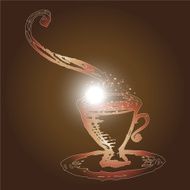 Creative design vector for coffee illustration N13